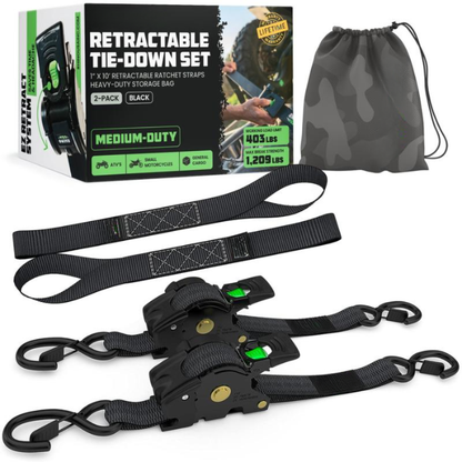 Verstelbare Spanbanden Set – Heavy Duty – Voor Lastenbeveiliging