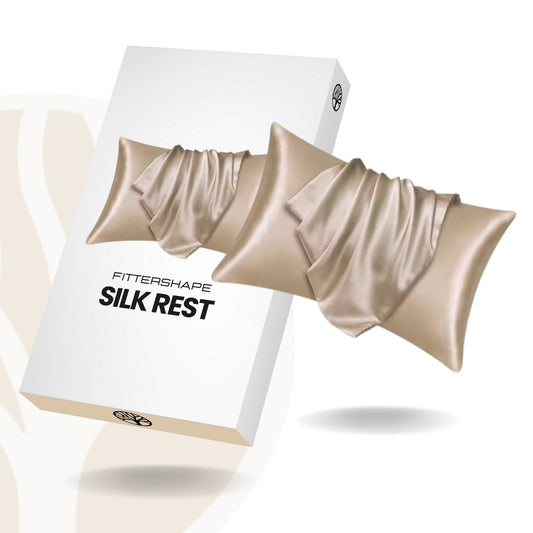Fittershape Silk Rest | Natuurlijke Zijde Kussensloop – Voor Haar & Huid