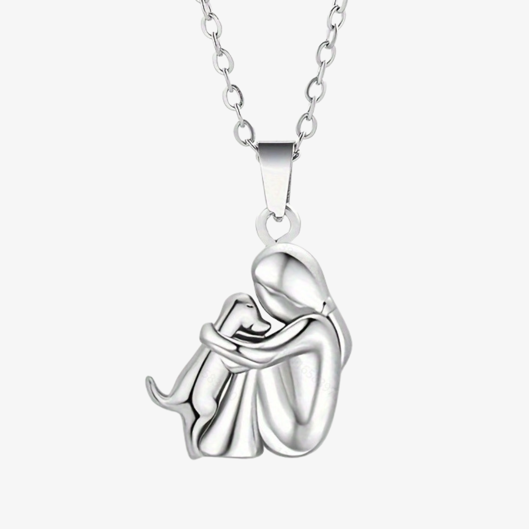 Halsketting – Moeder en Kind – Gouden Accenten – Voor Moeders