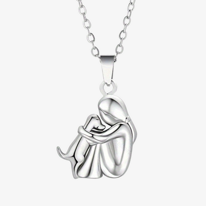 Halsketting – Moeder en Kind – Gouden Accenten – Voor Moeders