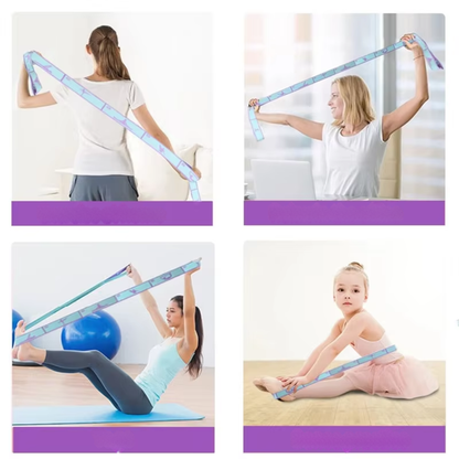 Yogariem – Rekband met Lussen – Antislip Grip