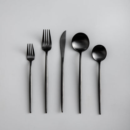 Gouden Bestekset – Modern Design – RVS – Voor Feestelijke Gelegenheden