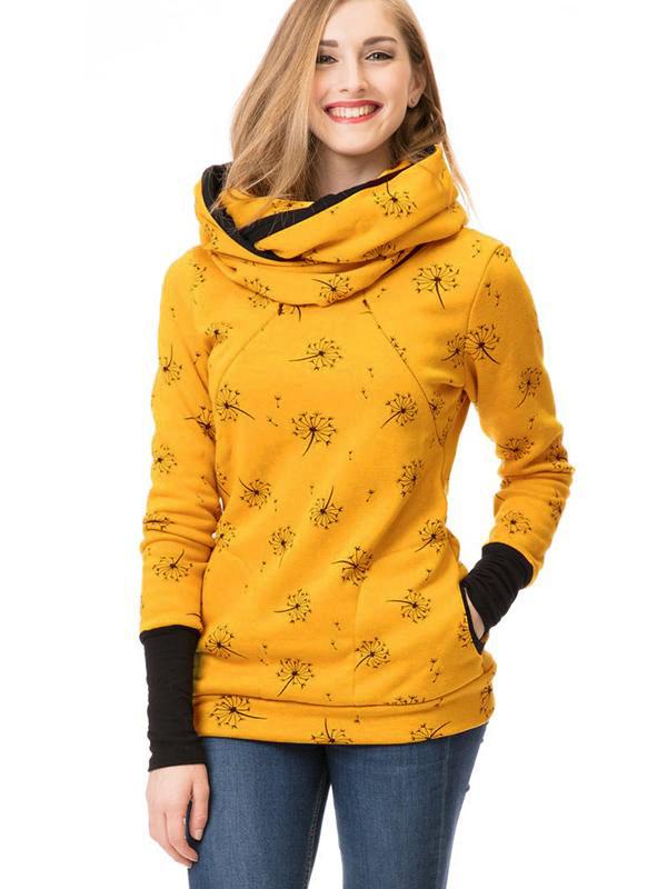 Dames Maternity Hoodie – Baby Draagfunctie – Zachte stof