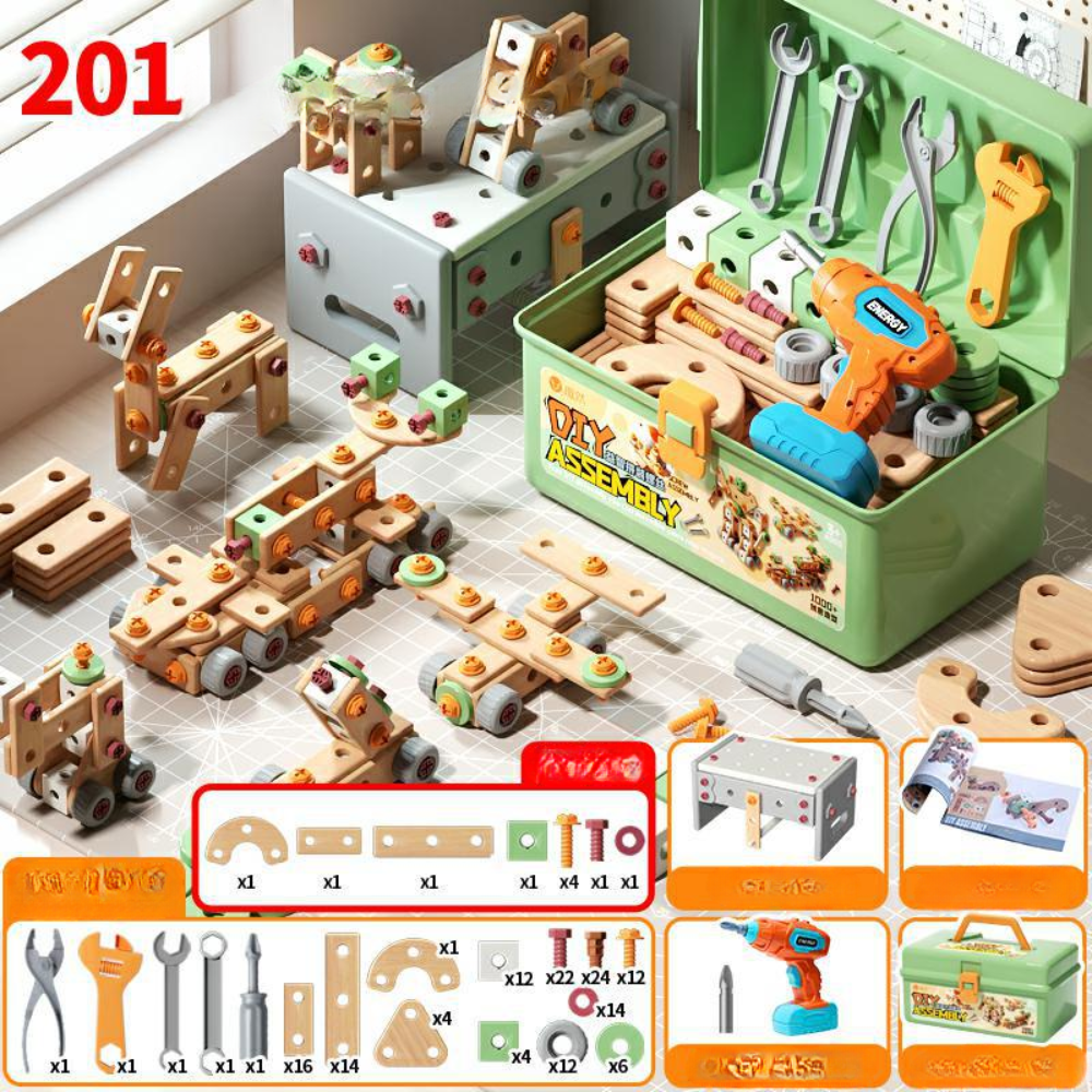 DIY Bouwset – Houten Constructie – Voor Kinderen