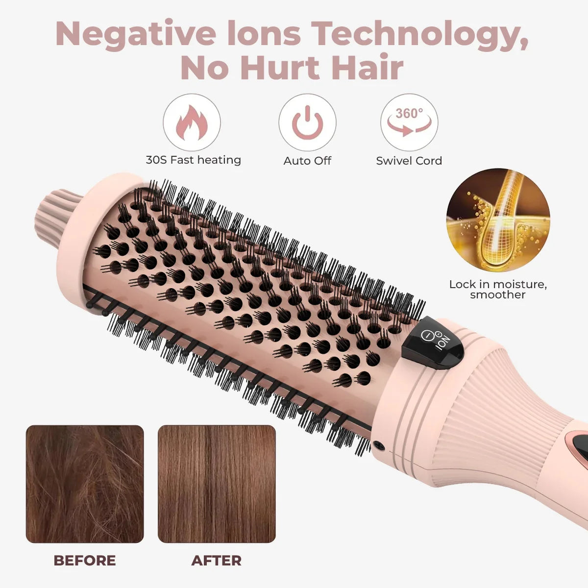ProGlide 3-in-1 Ionische Verwarmende Borstel - PTC Technologie