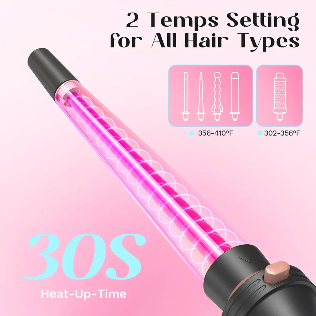 MultiCurl 5-in-1 Krultang Set - Professionele Styling