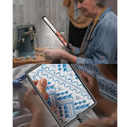 LED Leslamp met Vergrootglas – Standlupe – Verstelbare Verlichting voor Lezen