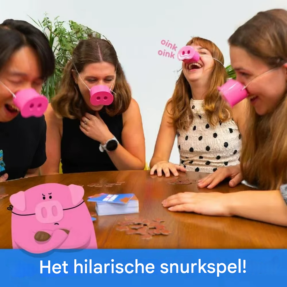Snort Funny – Hilarisch Partyspel – Uitdagende en Grappige Spelletjes