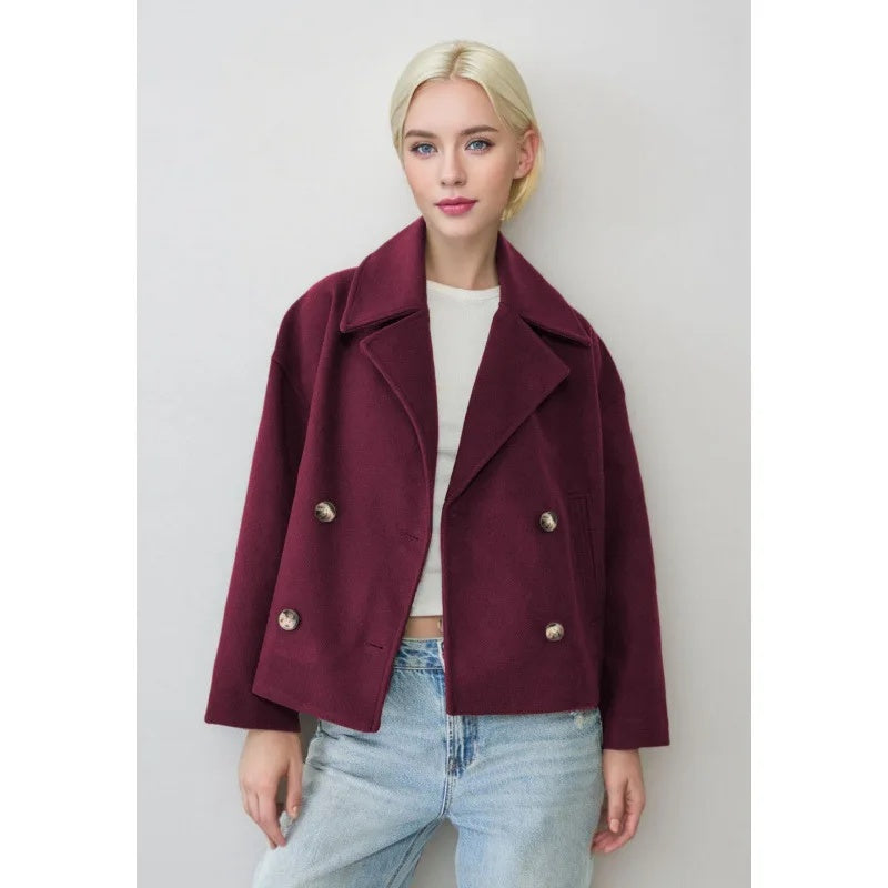 Dames Jas – Dubbele knopen – Stijlvol – Voor de lente en herfst