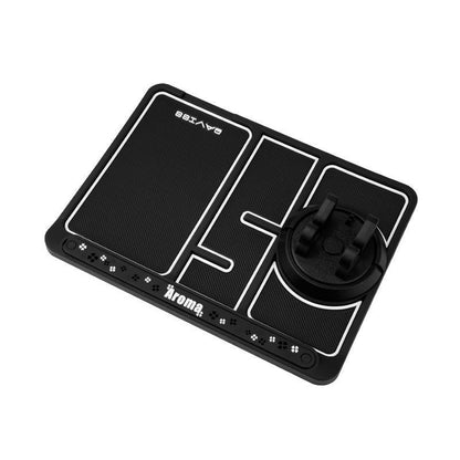 Auto dashboard organizer met telefoonhouder – antislip mat – voor opslag en telefoonplaatsing