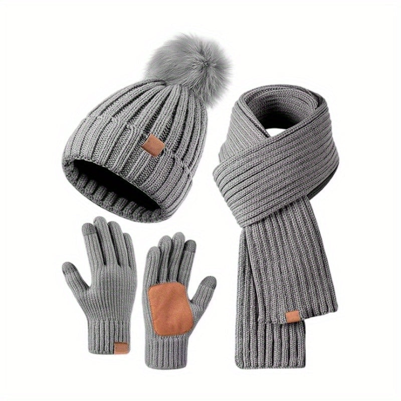 Winterset – Muts, Sjaal en Handschoenen – Voor Koude Dagen