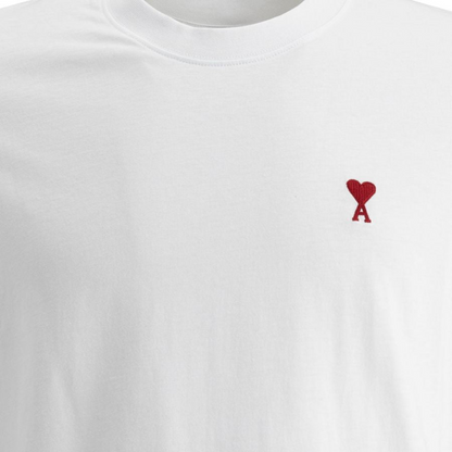 Basic T-Shirt Wit Modern Fit | Unisex Hoge Ronde Hals