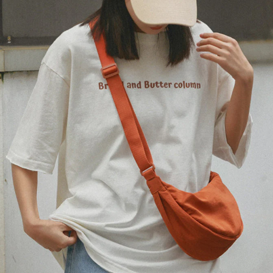 Sanne - Halvemaanvormige Crossbodytas