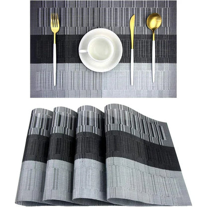 Placemat Set – Vezelmat – Stripes – Voor eettafel en keuken
