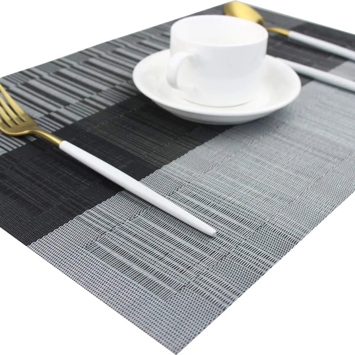 Placemat Set – Vezelmat – Stripes – Voor eettafel en keuken