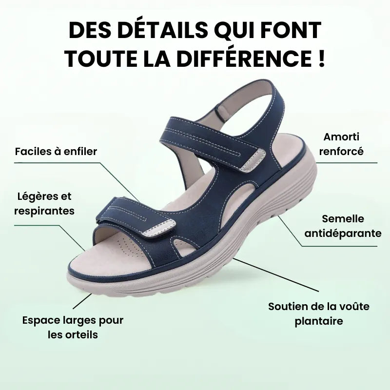 EasyCush Sandalen | Damescomfort – Voor Gevoelige Voeten