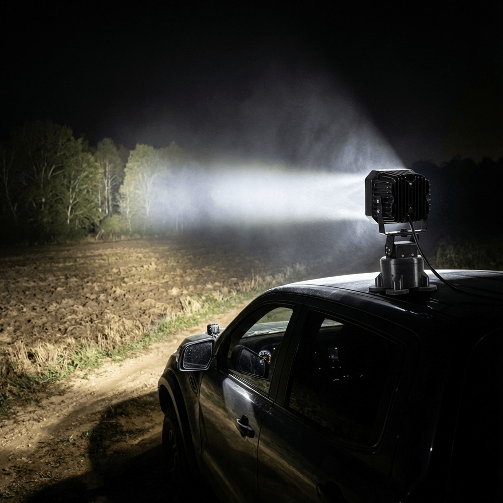 Draadloze afstandsbediening voor zoeklamp – 40 meter bereik – voor voertuigen