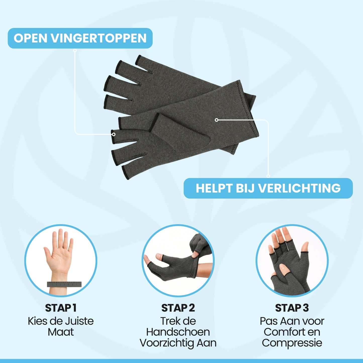 Fittershape Compressie Handschoenen