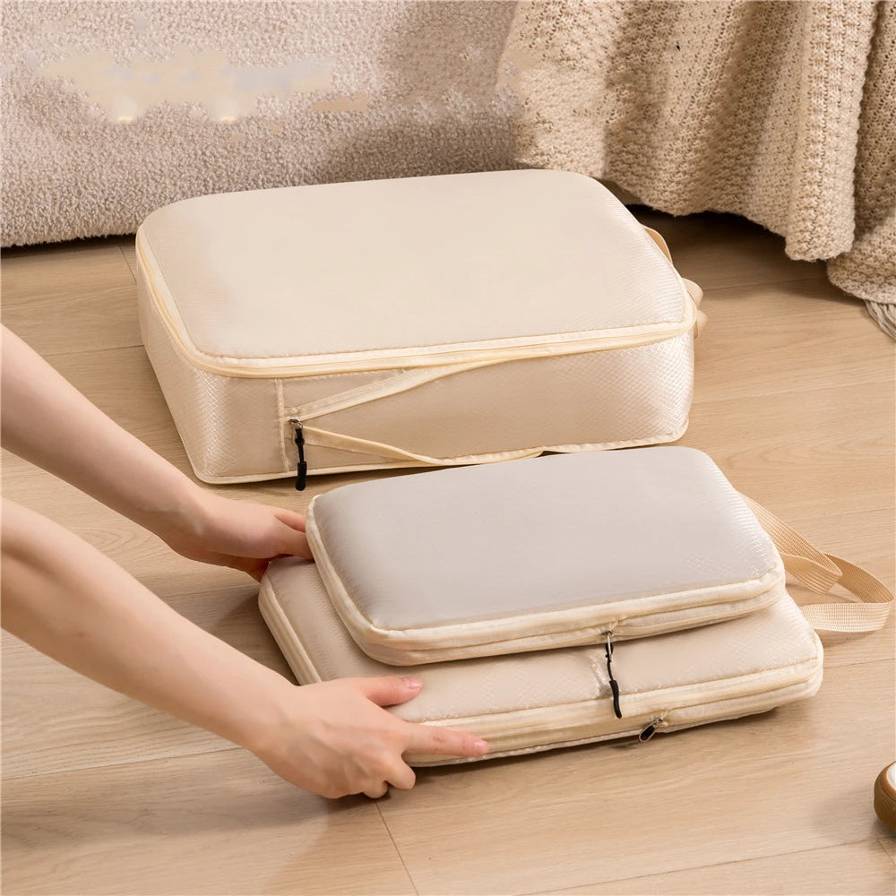 Reisopbergzakken – set van 3 – waterdichte zakken – voor kleding en accessoires