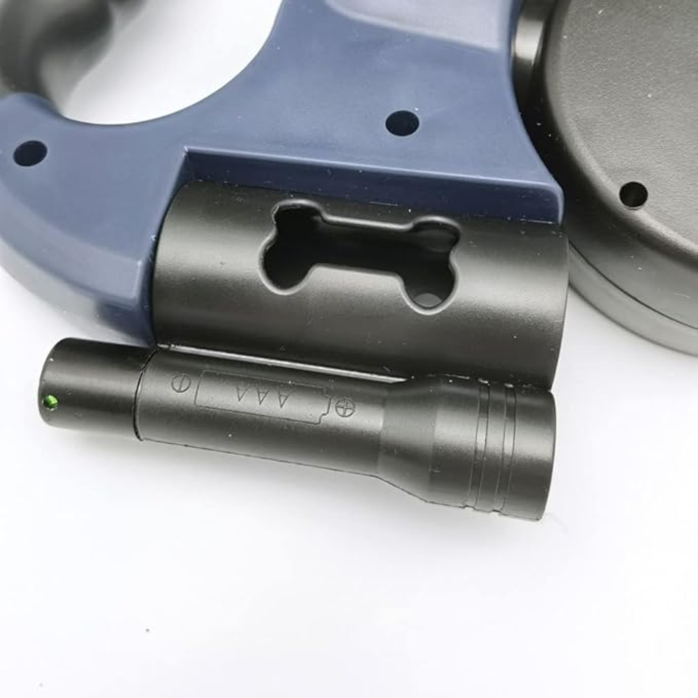 PawSync Duo - LED Intrekbare Hondenriem