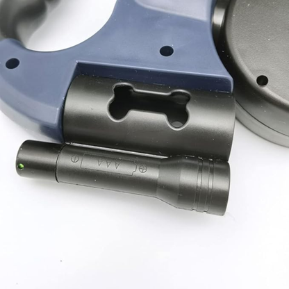 PawSync Duo - LED Intrekbare Hondenriem