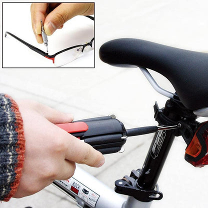 8-in-1 verstelbare schroevendraaier – met meerdere tips – voor precisiewerk en reparaties