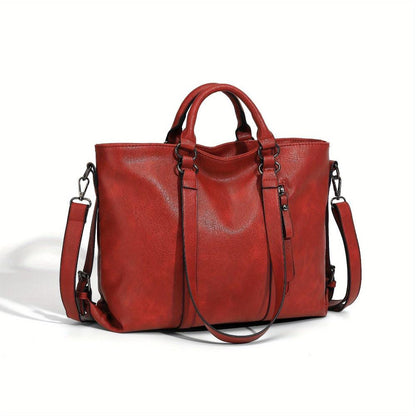 Vintage Schoudertas – Ruim Ontwerp – Stevige Handvaten – Voor Dames