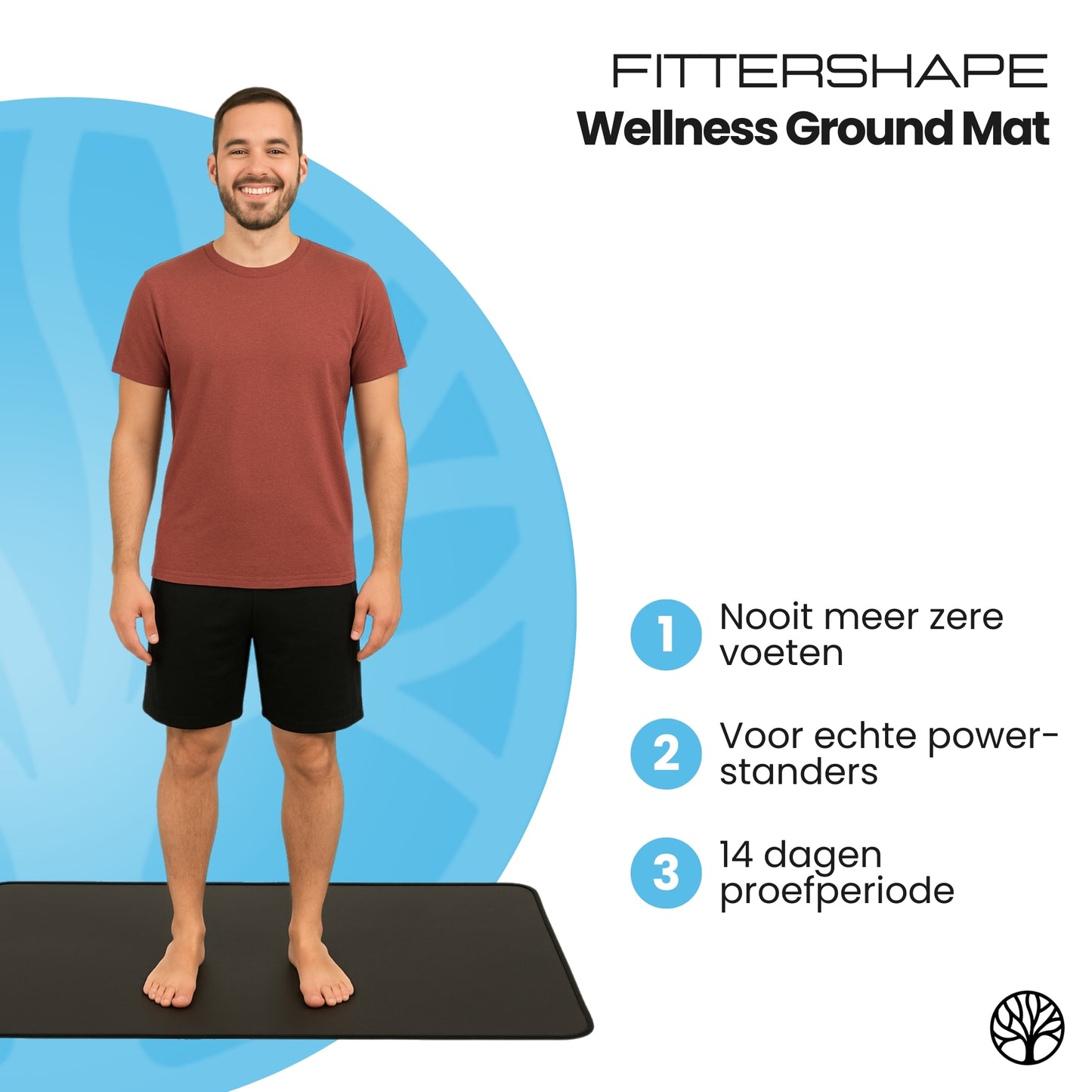 Fittershape Wellness Ground Mat