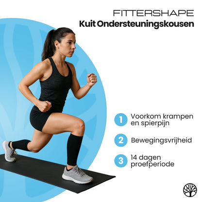 Fittershape Kuit Ondersteuningskousen