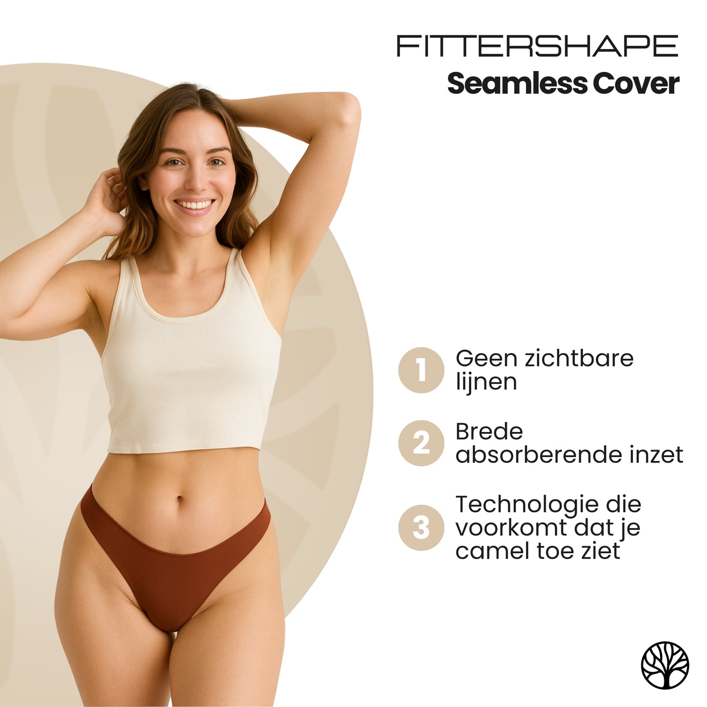 Fittershape Seamless Cover | Onzichtbare Anti-Cameltoe String