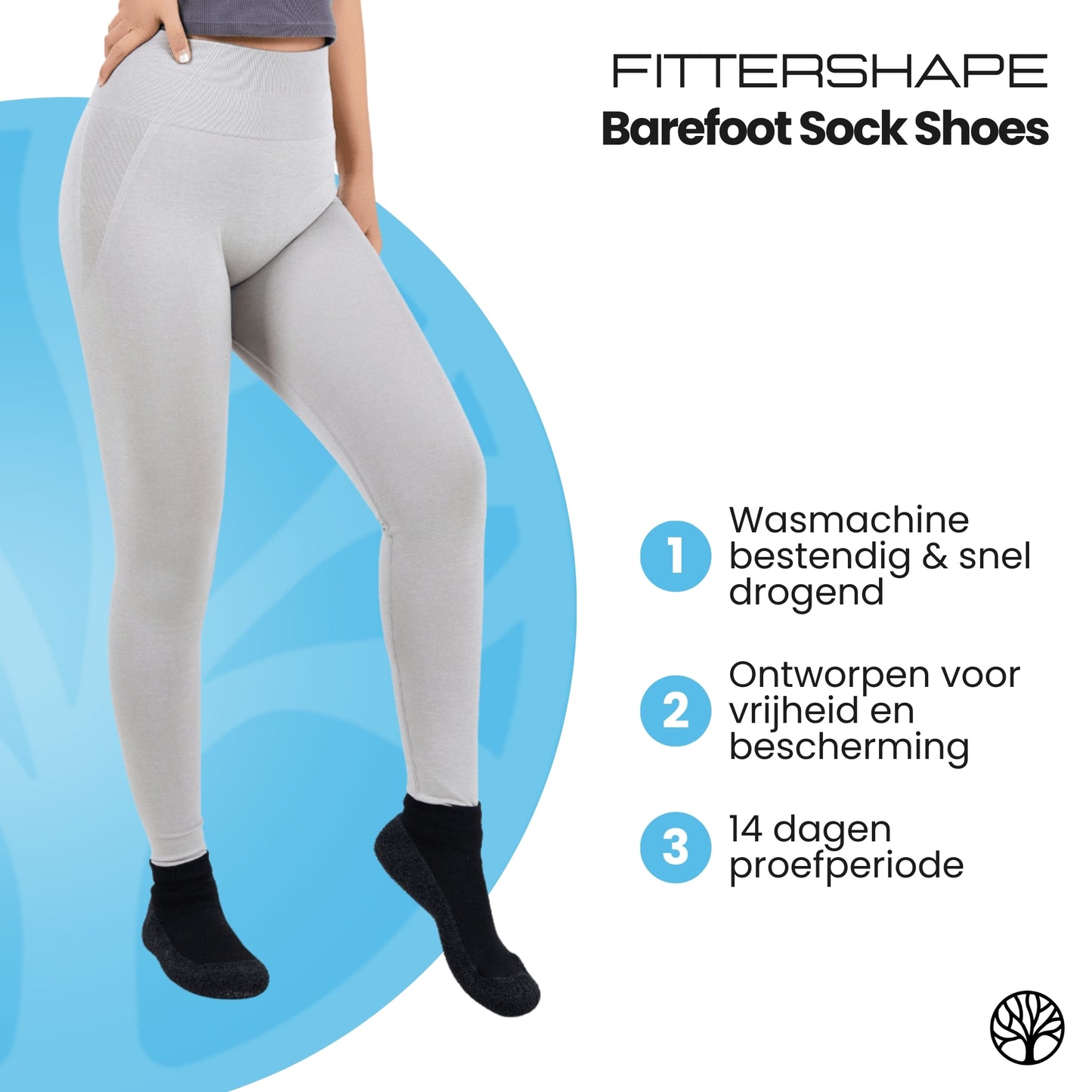 Fittershape Barefoot Sock Shoes