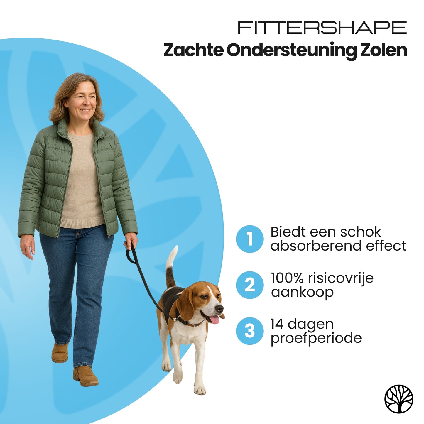 Fittershape Zachte Ondersteuning Zolen