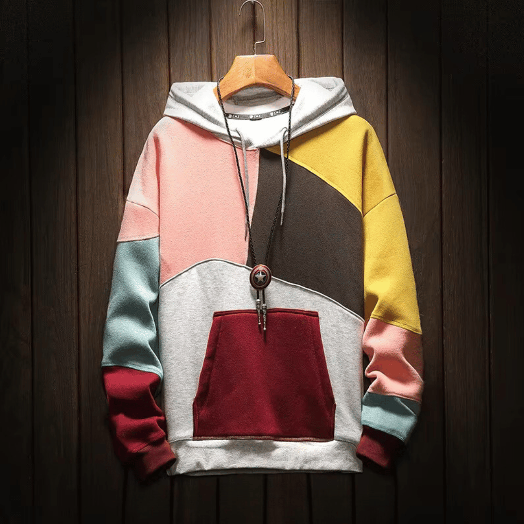 Hoodie Dames – Geometrische Print – Zachte stof – Voor casual outfits en comfort