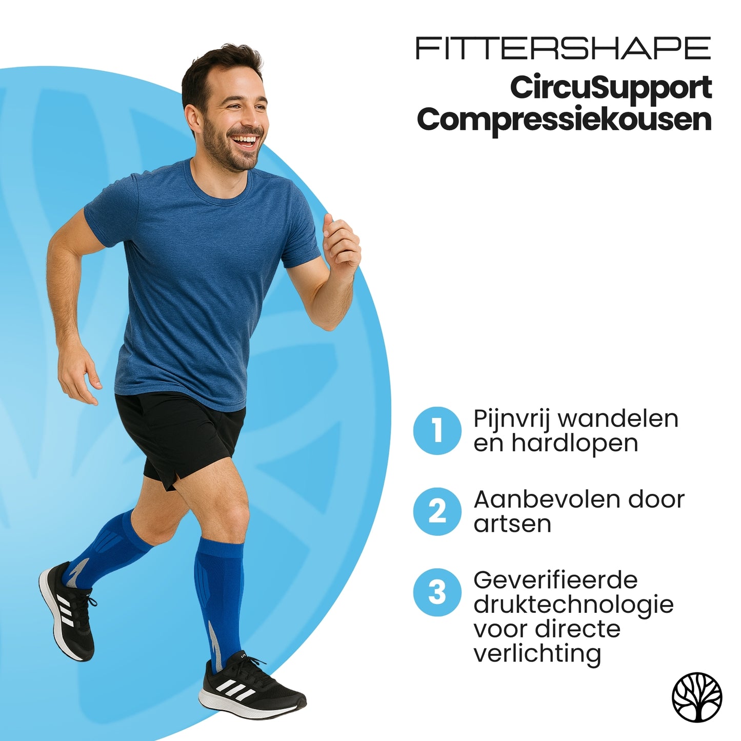 Fittershape CircuSupport Compressiekousen