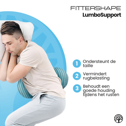 Fittershape LumboSupport | Rugkussen – Met Extra Rugondersteuning