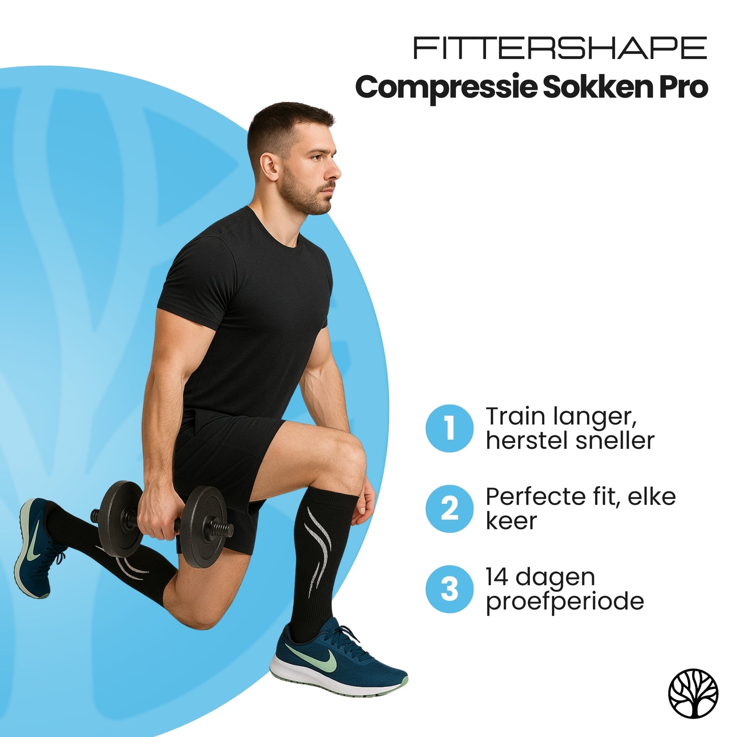 Fittershape Compressie Sokken Pro