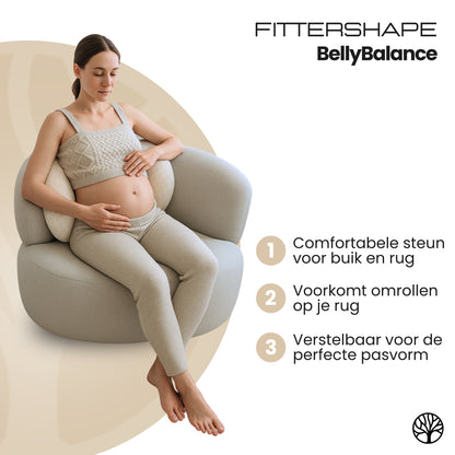 Fittershape SlumberCare | Zwangerschapskussen – Ondersteunt Buik & Rug