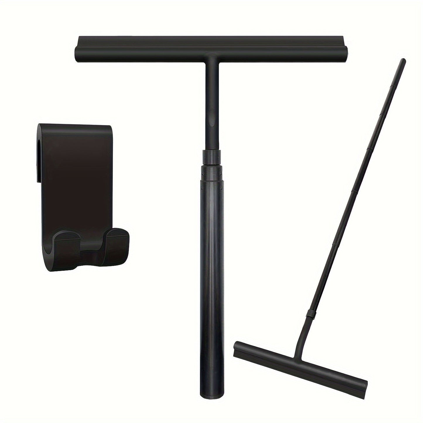 Telescoop-Douchewisser | Efficiënte Douchetrekker voor Schoonmaken Zonder Bukken