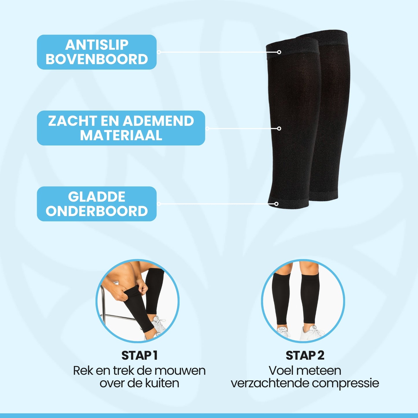 Fittershape Kuit Ondersteuningskousen