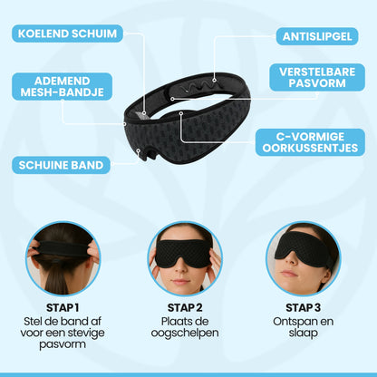 Fittershape Diepe Slaap Masker