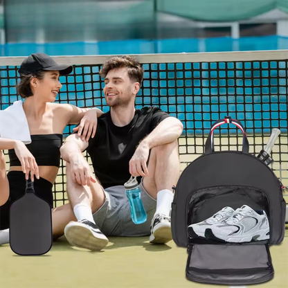 Padeltas – Vak voor Padelracket – Verstelbare Schouderband – Ritsvakken