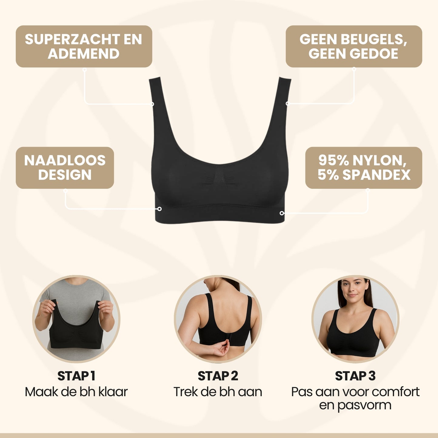 Fittershape SoftLift Beugelloze BH