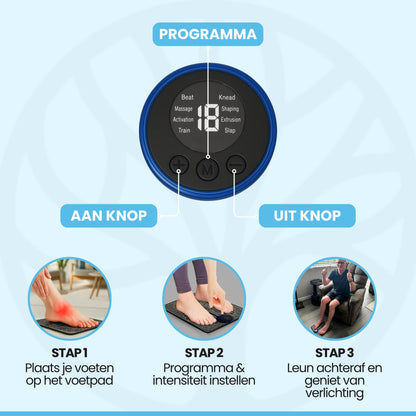Fittershape EMS Voetmassage Apparaat