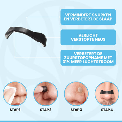 Fittershape ClearBreath | Neusstrips – Voor Vrije Ademhaling