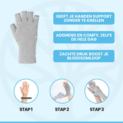 Fittershape BambooEase Compressiehandschoenen