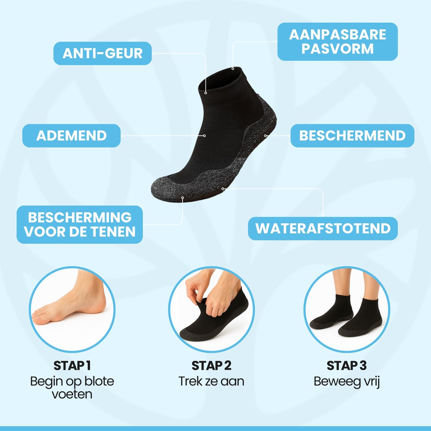 Fittershape Barefoot Sock Shoes
