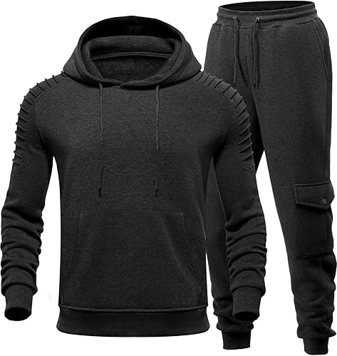 Heren Trainingspak – Capuchon – Comfortabel – Voor Sport en Casual