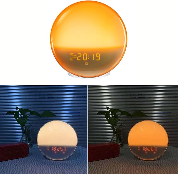 Wake-up Light Alarmklok – Simuleert Zonsopgang – Voor Betere Slaapkwaliteit