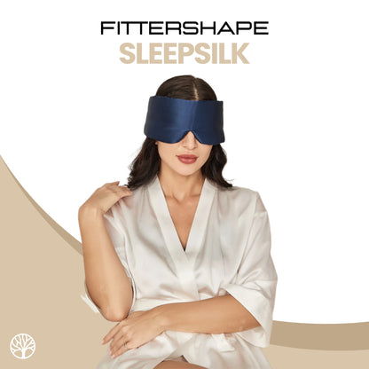 Fittershape SleepSilk | Zijdezachte Slaapmasker – Voor Diepe Nachtrust