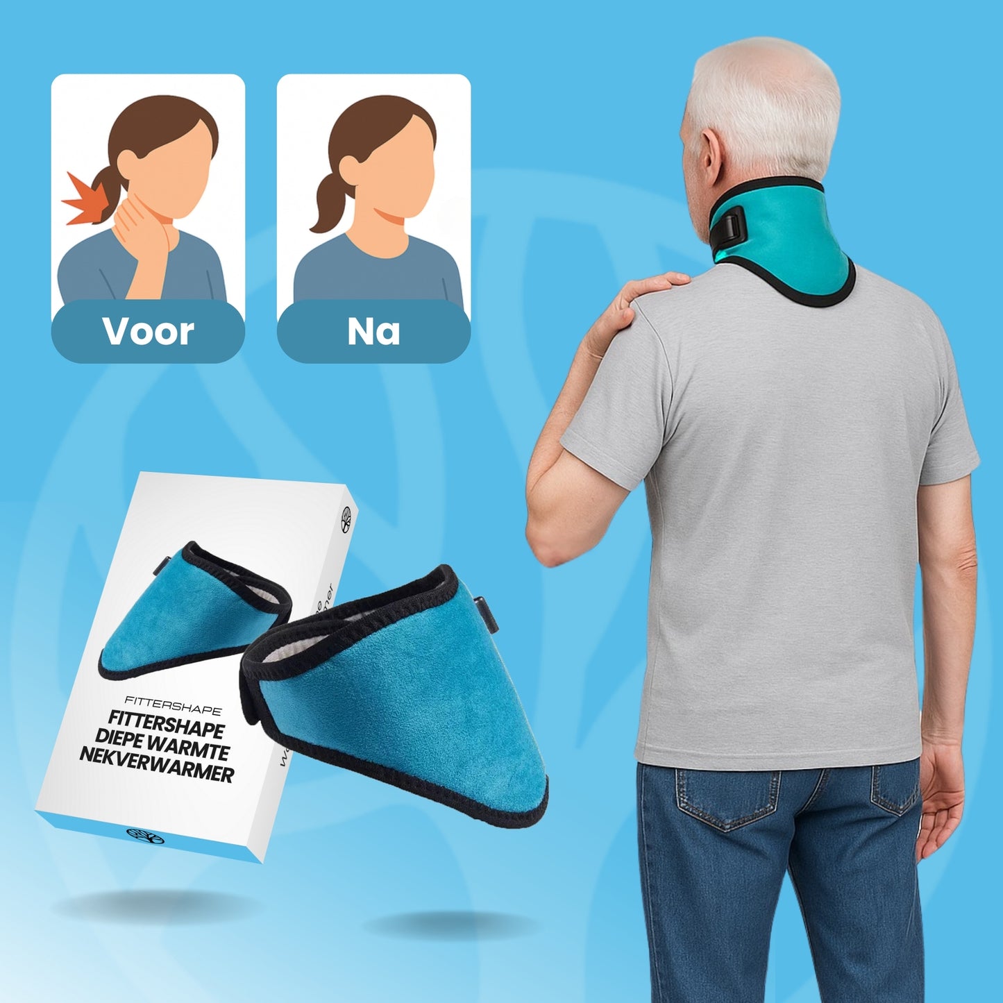 Fittershape Diepe Warmte Nekverwarmer